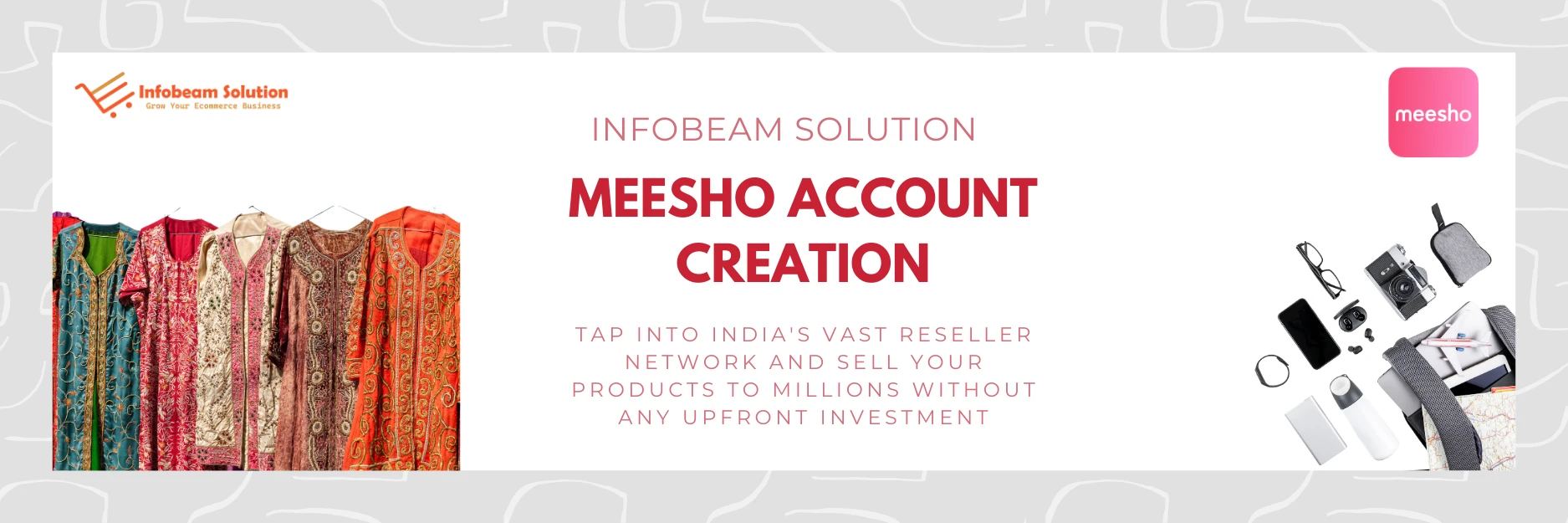 Meesho Account Creation by Infobeam Solution