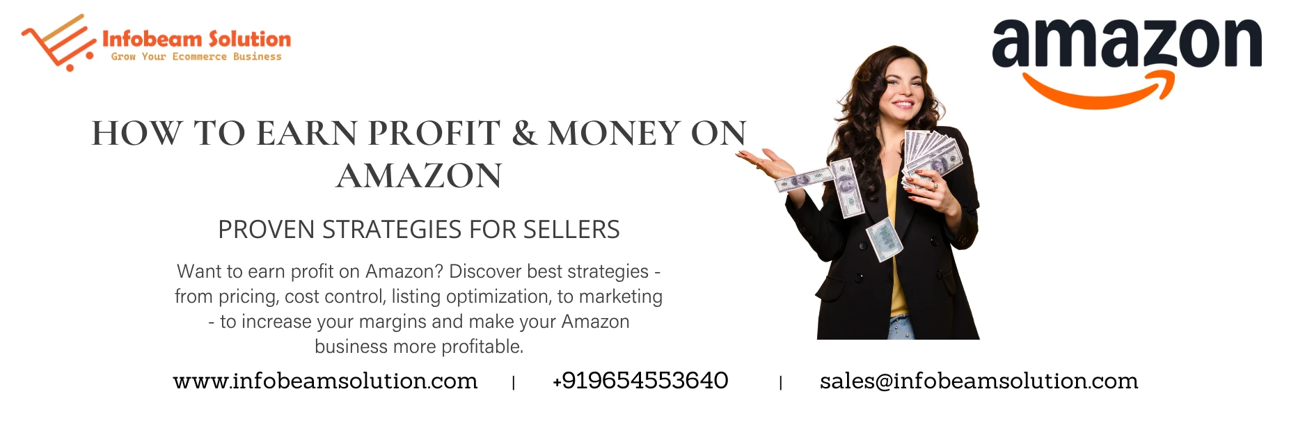 How To Earn Profit Money On Amazon, Infobeam Solution
