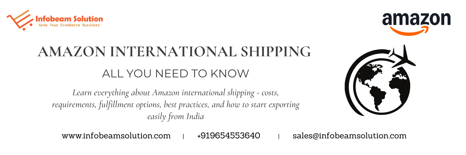 Amazon International Shipping, Infobeam Solution