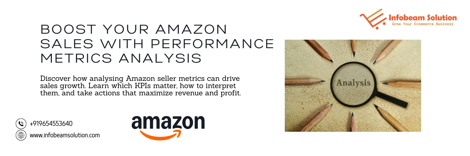 Boost Your Amazon Sales With Performance Metrics Analysis, Infobeam Solution