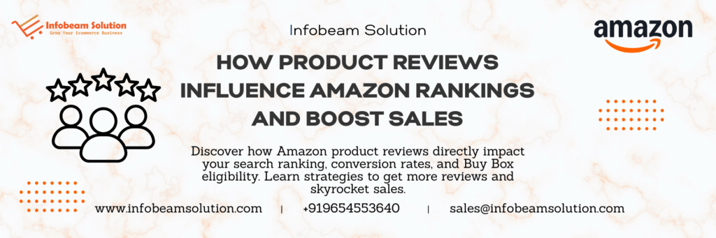 How Product Reviews Influence Amazon Rankings And Boost Sales, Infobeam Solution
