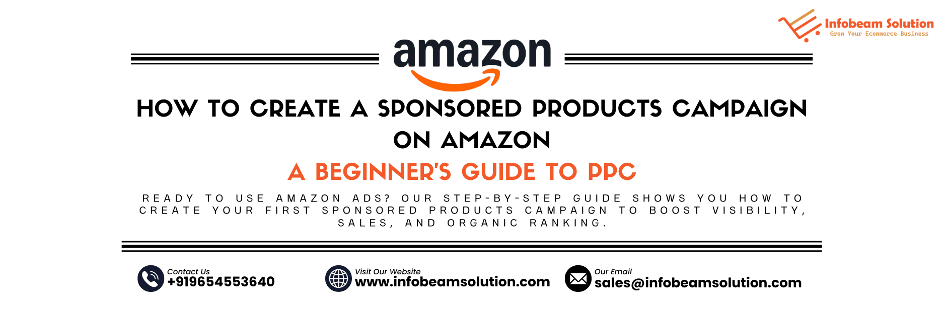 How To Create A Sponsored Products Campaign On Amazon, Infobeam Solution