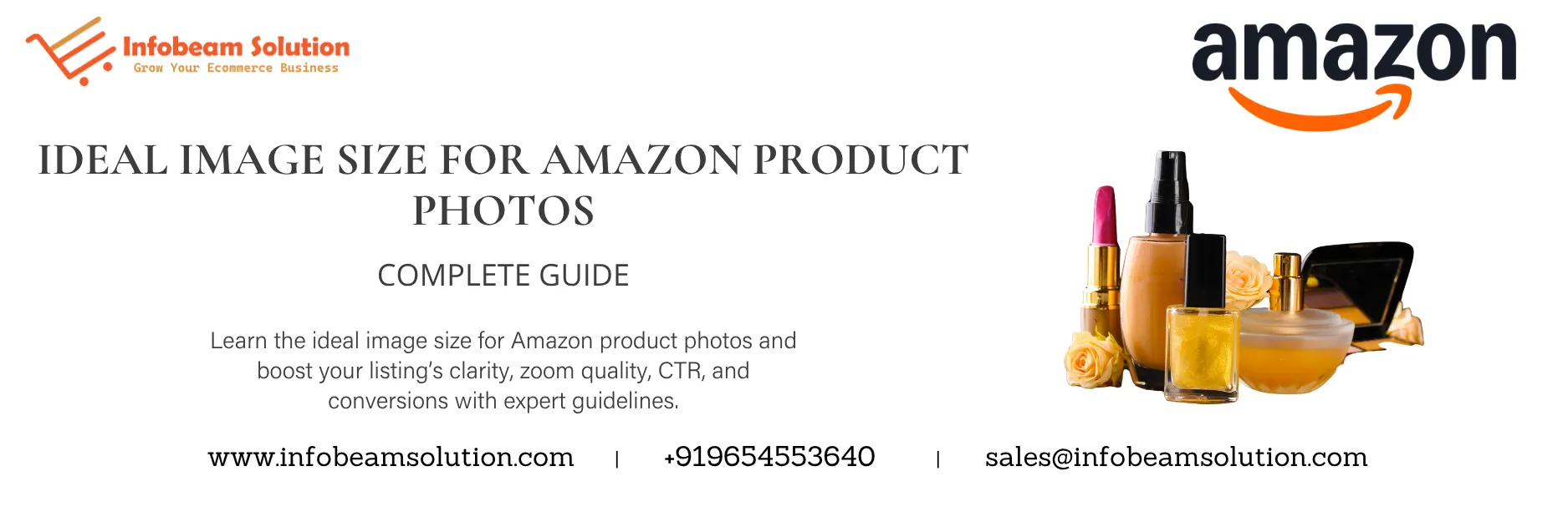 Ideal Image Size For Amazon Product Photos, Infobeam Solution