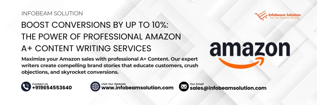 Professional Amazon A Content Writing Services, Infobeam Solution