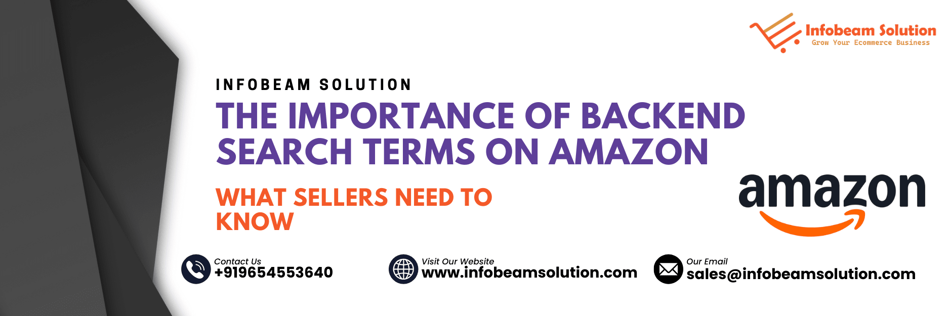 The Importance Of Backend Search Terms On Amazon, Infobeam Solution