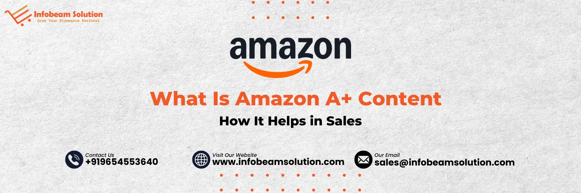 What Is Amazon A Content, Infobeam Solution