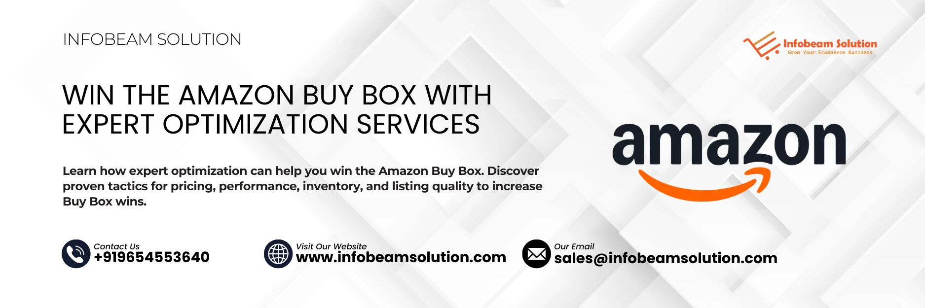 Win The Amazon Buy Box, Infobeam Solution