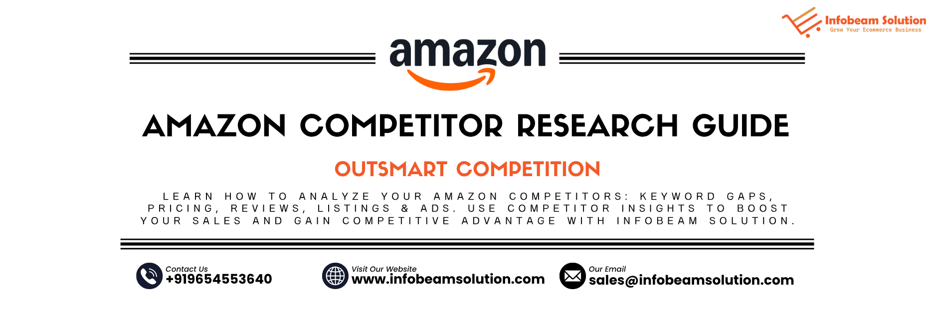 Amazon Competitor Research Guide, Infobeam Solution