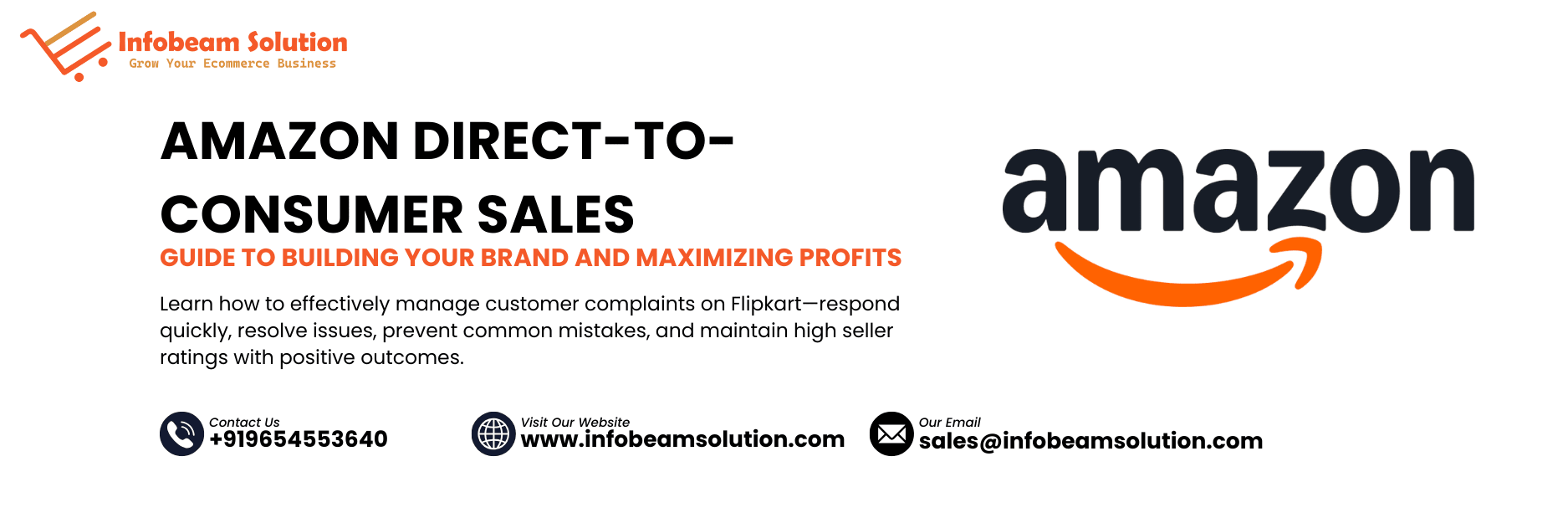Amazon Direct To Consumer Sales, Infobeam Solution