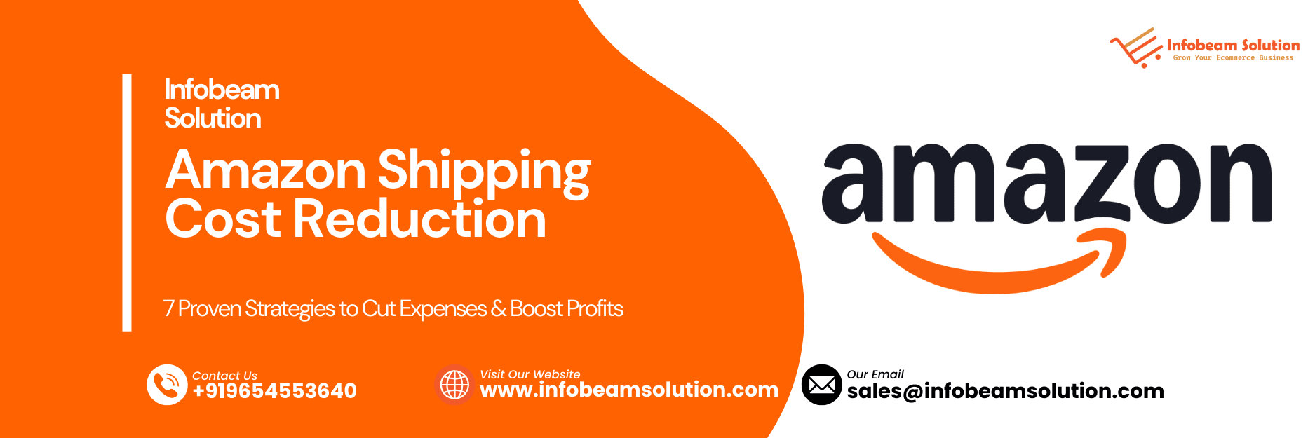 Amazon Shipping Cost Reduction, Infobeam Solution