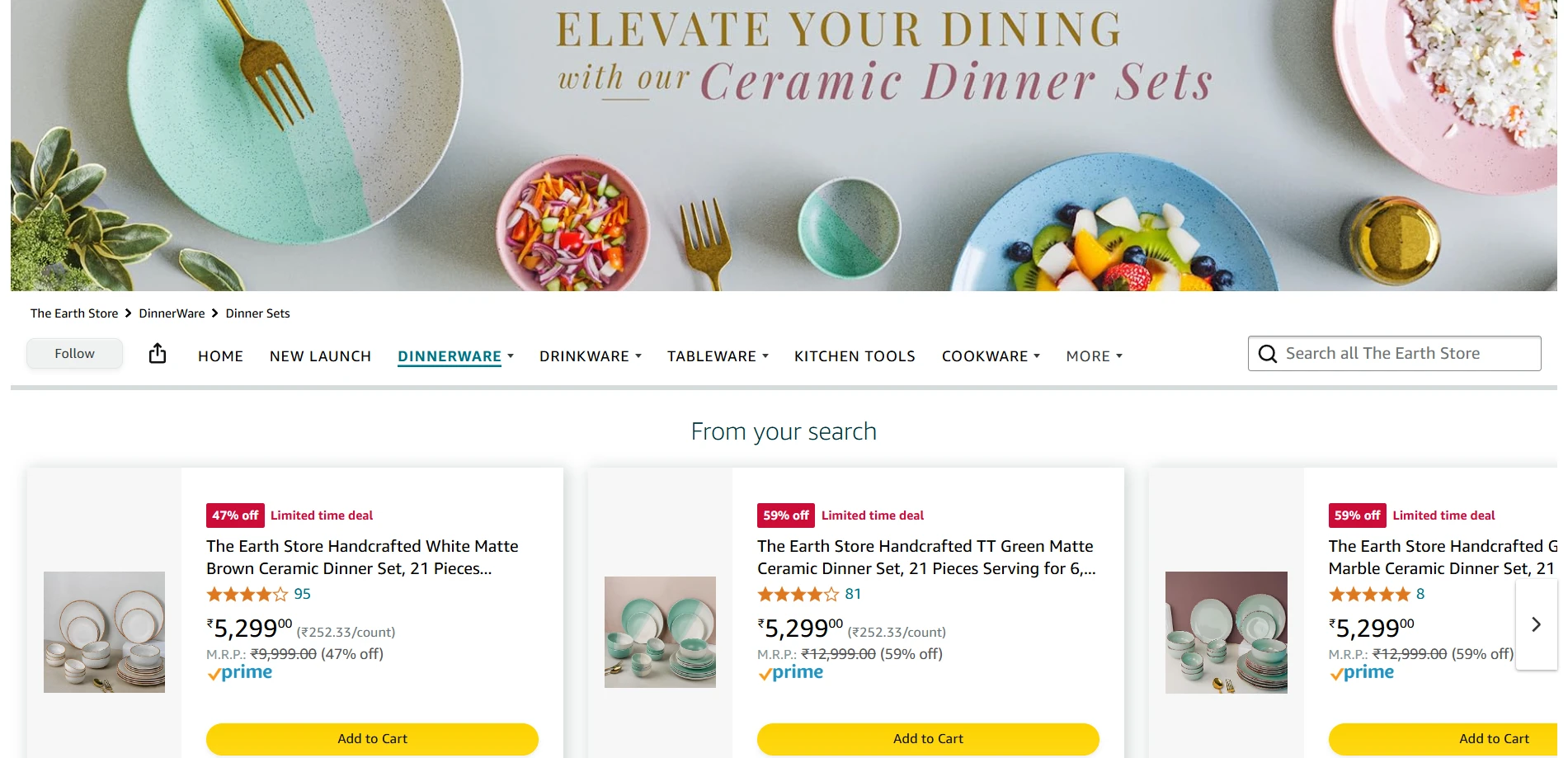 Amazon Brand Store, Infobeam Solution