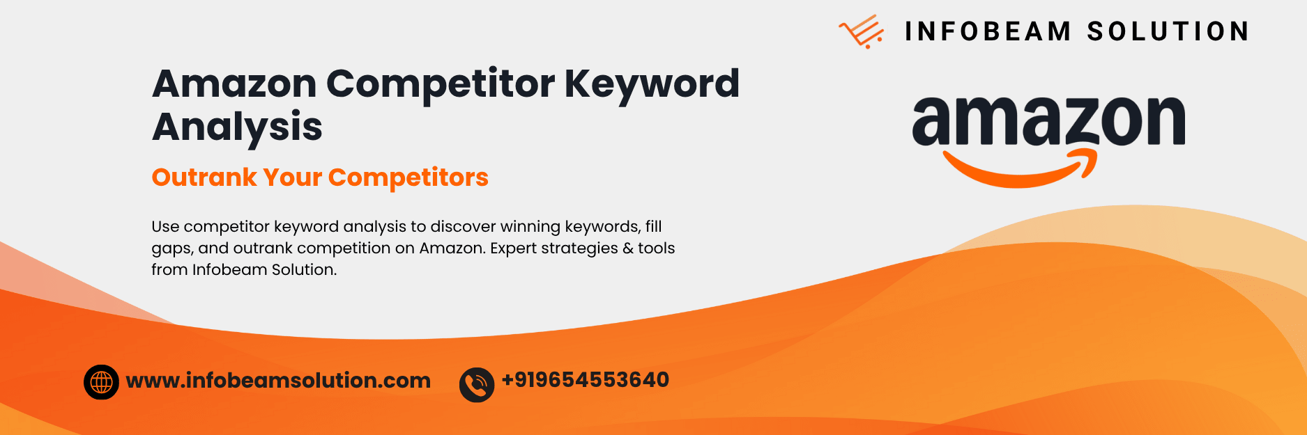 Amazon Competitor Keyword Analysis, Infobeam Solution