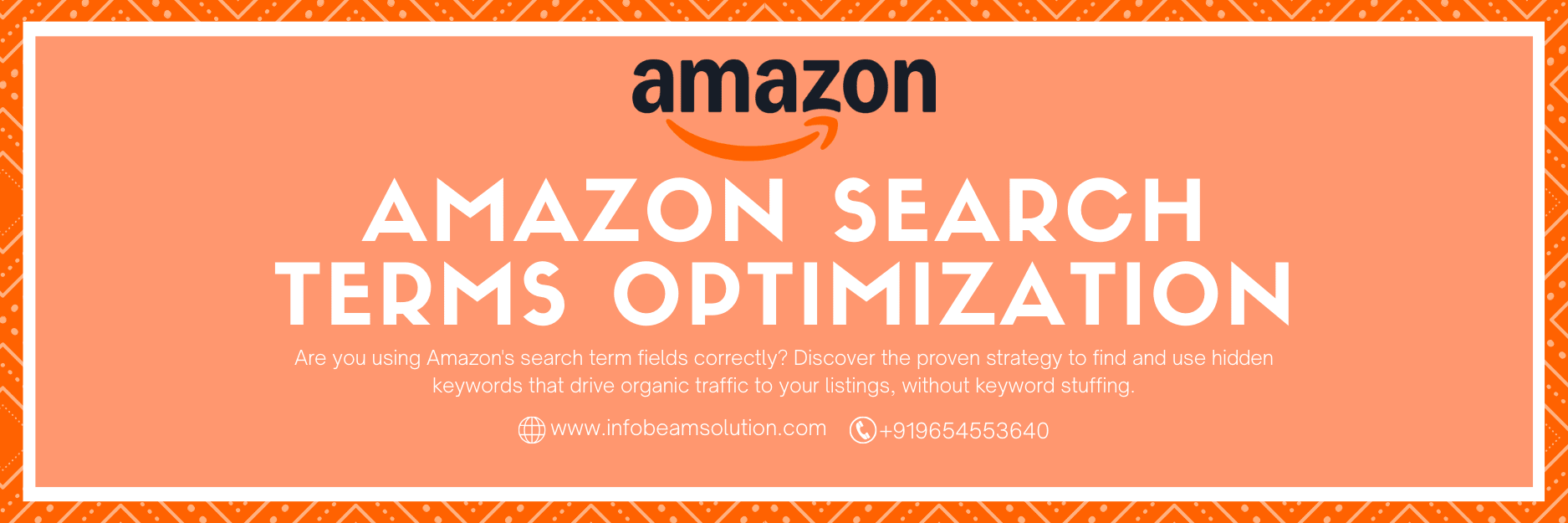 Amazon Search Terms Optimization 1, Infobeam Solution
