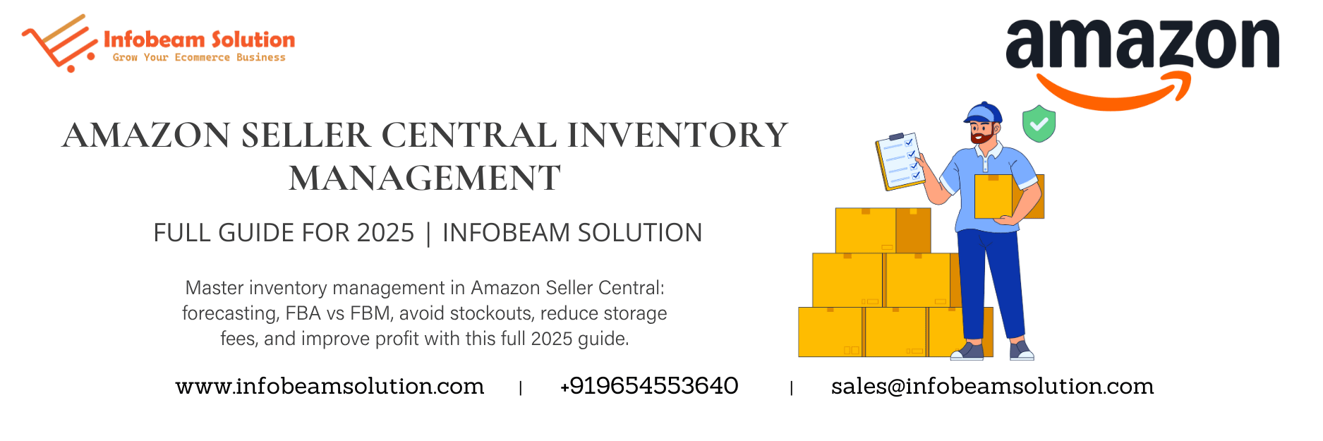 Amazon Seller Central Inventory Management, Infobeam Solution