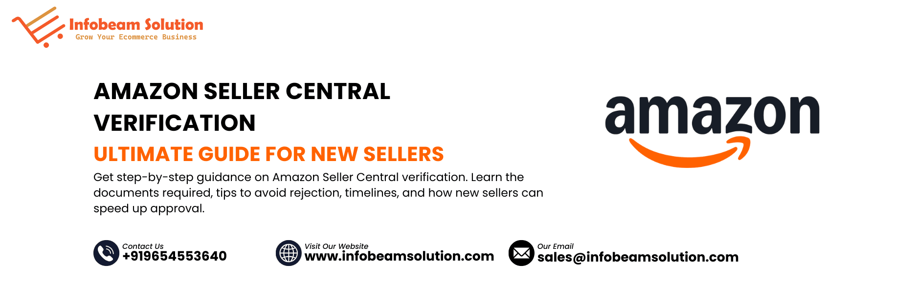 Amazon Seller Central Verification, Infobeam Solution