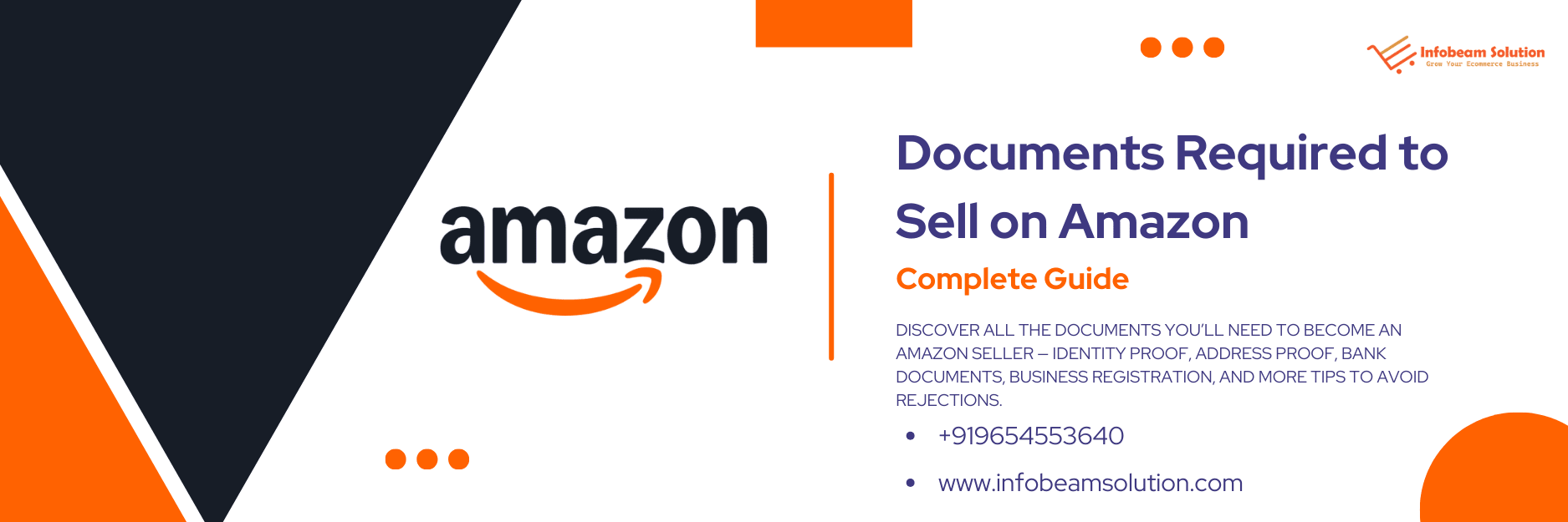 Documents Required To Sell On Amazon, Infobeam Solution