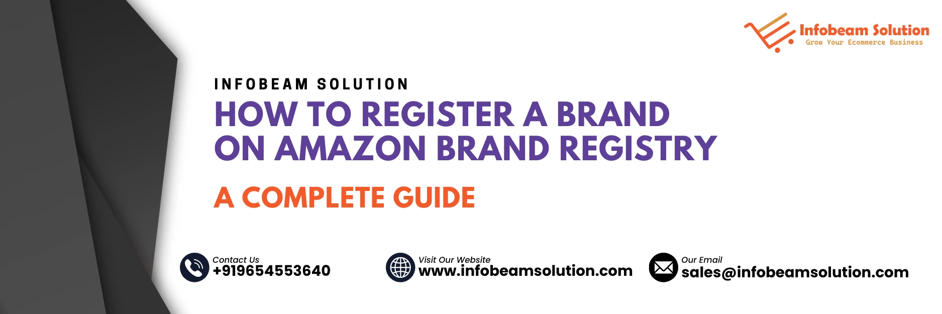 How To Register A Brand On Amazon Brand Registry, Infobeam Solution