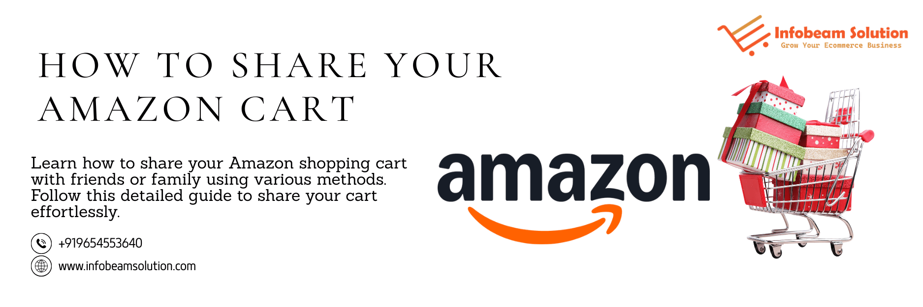 How To Share Your Amazon Cart, Infobeam Solution