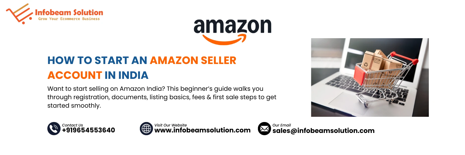 How To Start An Amazon Seller Account In India, Infobeam Solution