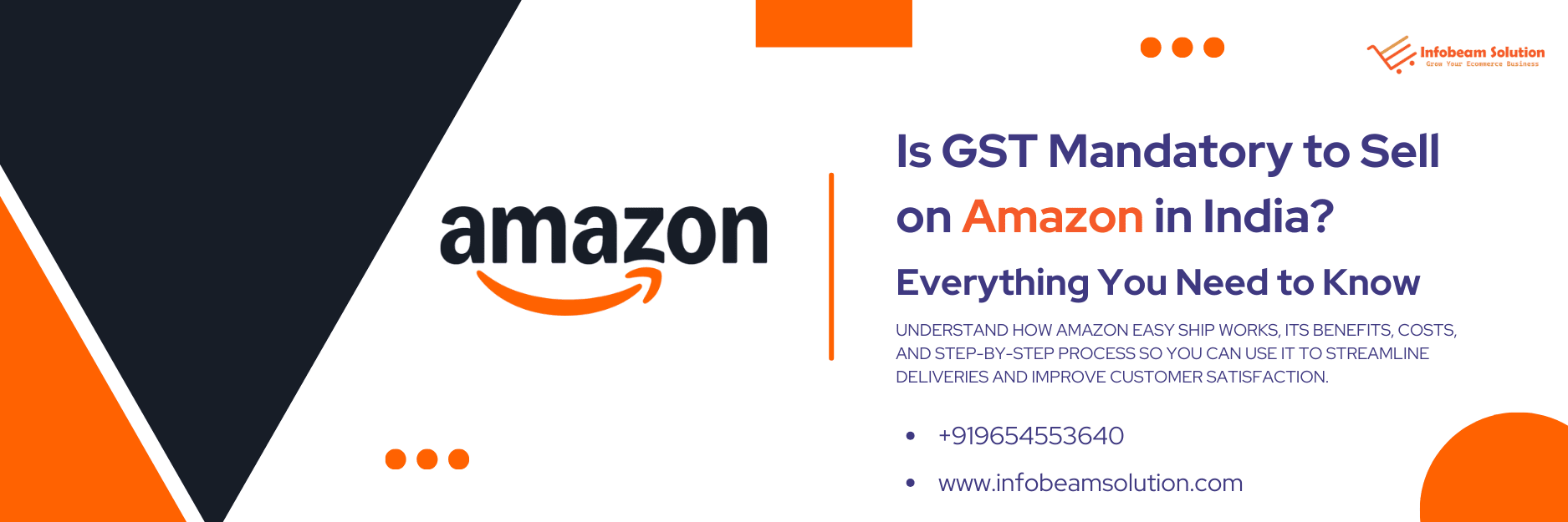 Is GST Mandatory To Sell On Amazon In India, Infobeam Solution