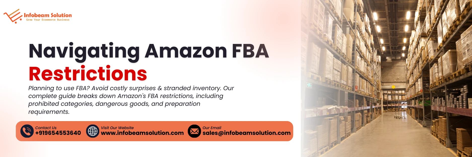 Navigating Amazon FBA Restrictions, Infobeam Solution
