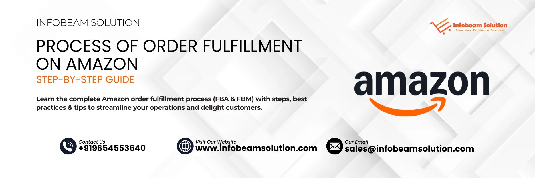 Process Of Order Fulfillment On Amazon, Infobeam Solution