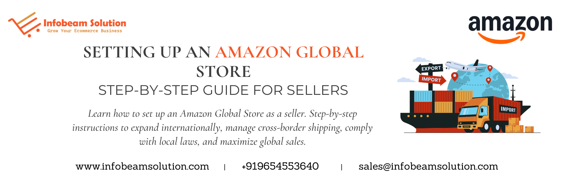 Setting Up An Amazon Global Store, Infobeam Solution