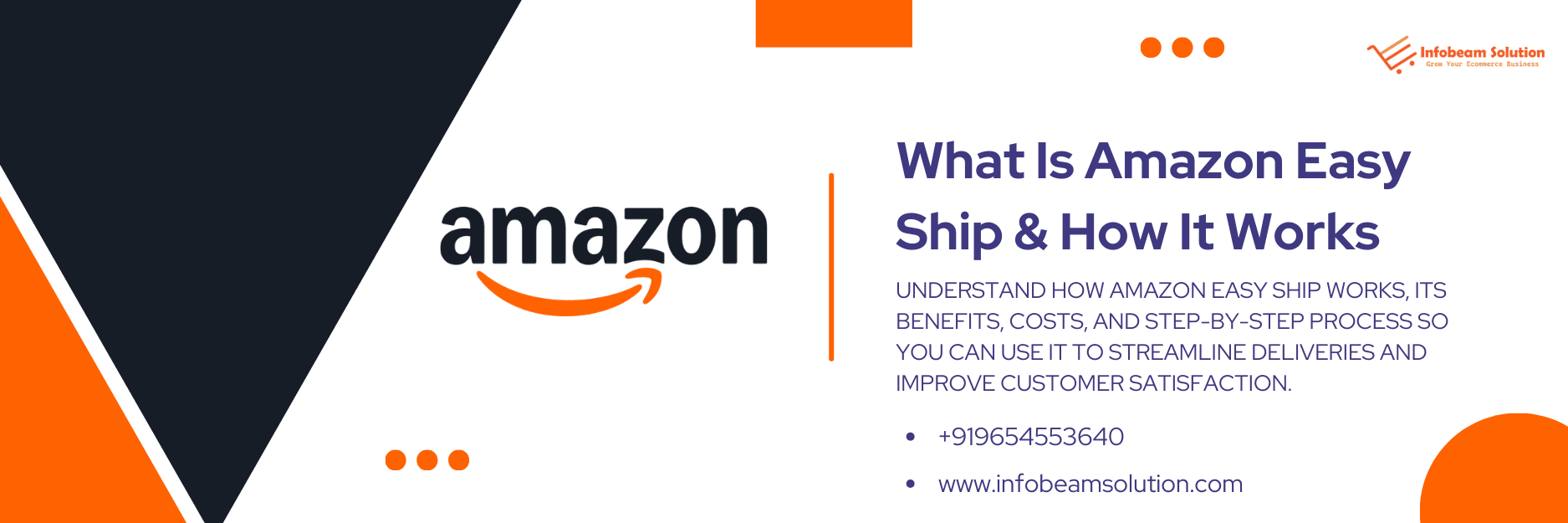 What Is Amazon Easy Ship How It Works, Infobeam Solution