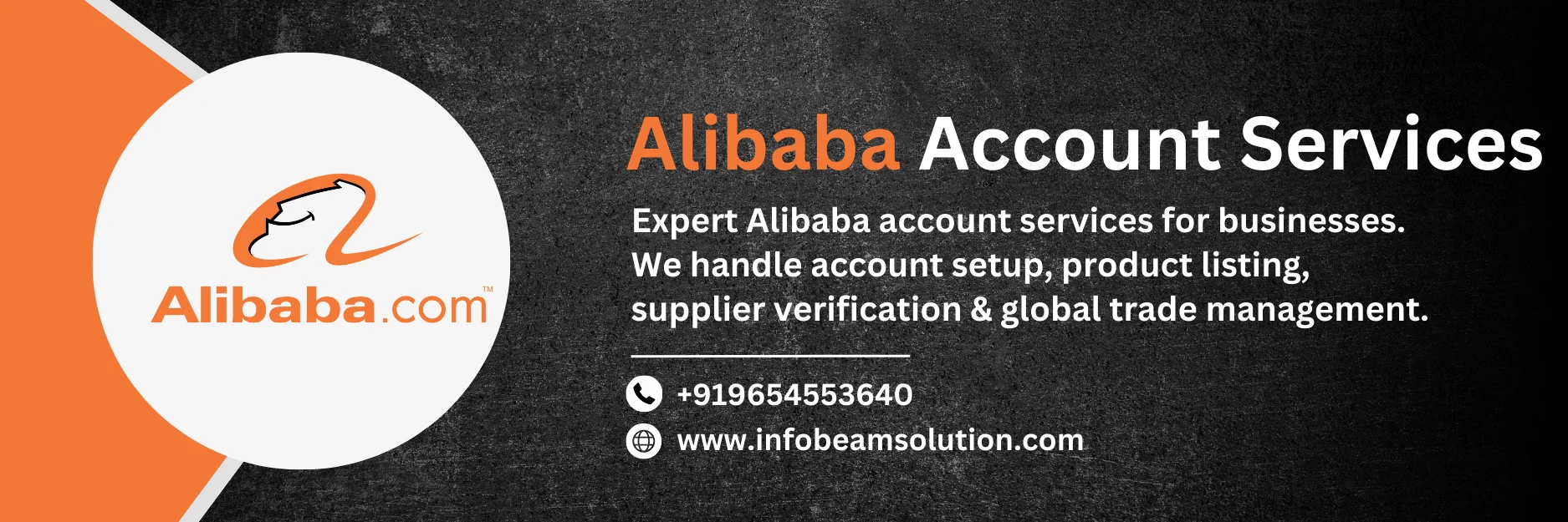 Alibaba Account Services, Infobeam Solution