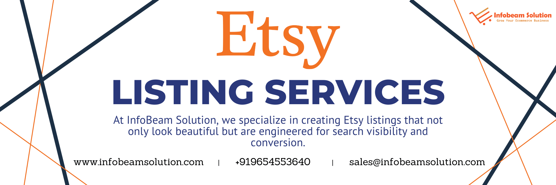 Etsy Listing Services, Infobeam Solution