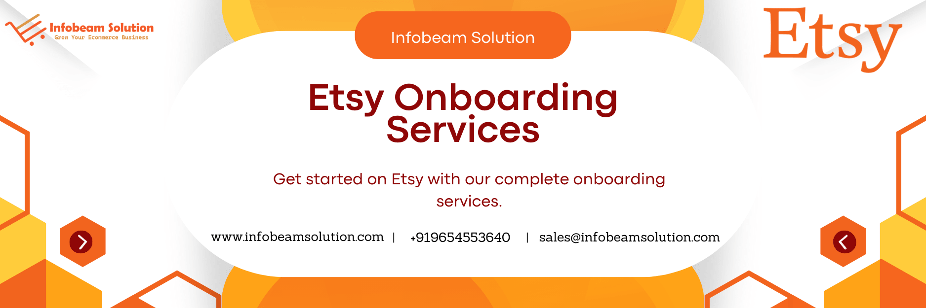 Etsy Onboarding Services, Infobeam Solution