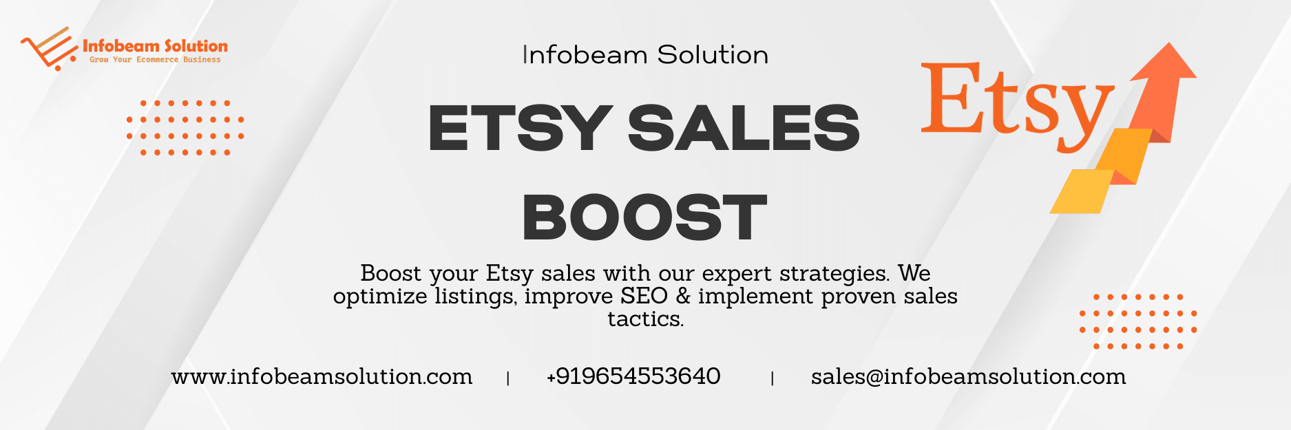 Etsy Sales Boost, Infobeam Solution