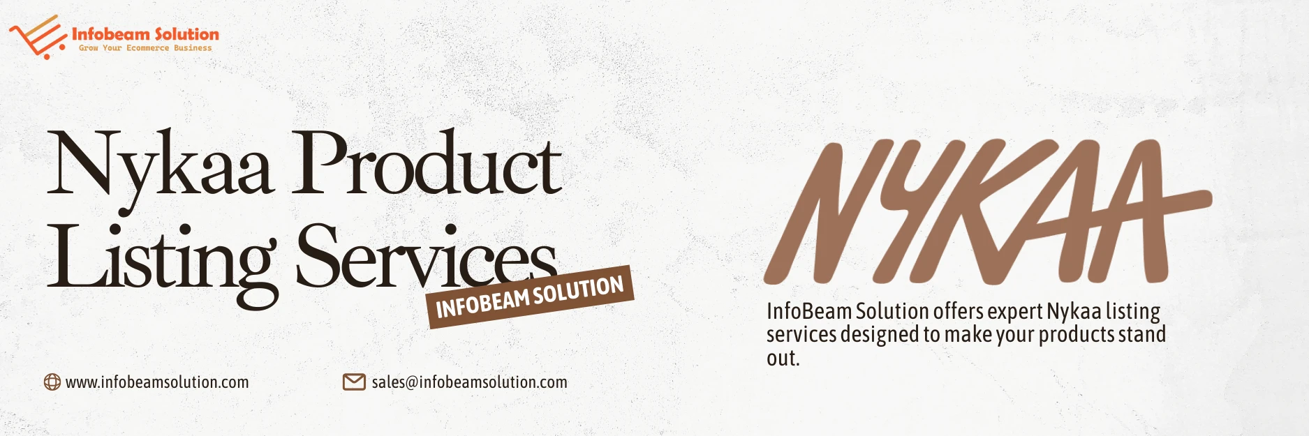 Nykaa Listing Services, Infobeam Solution