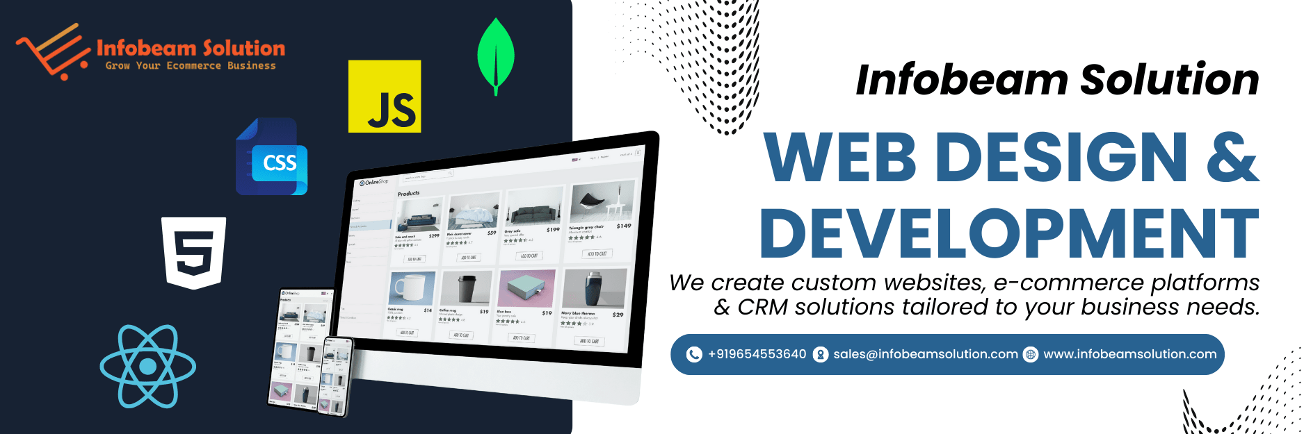 Web Design And Development, Infobeam Solution