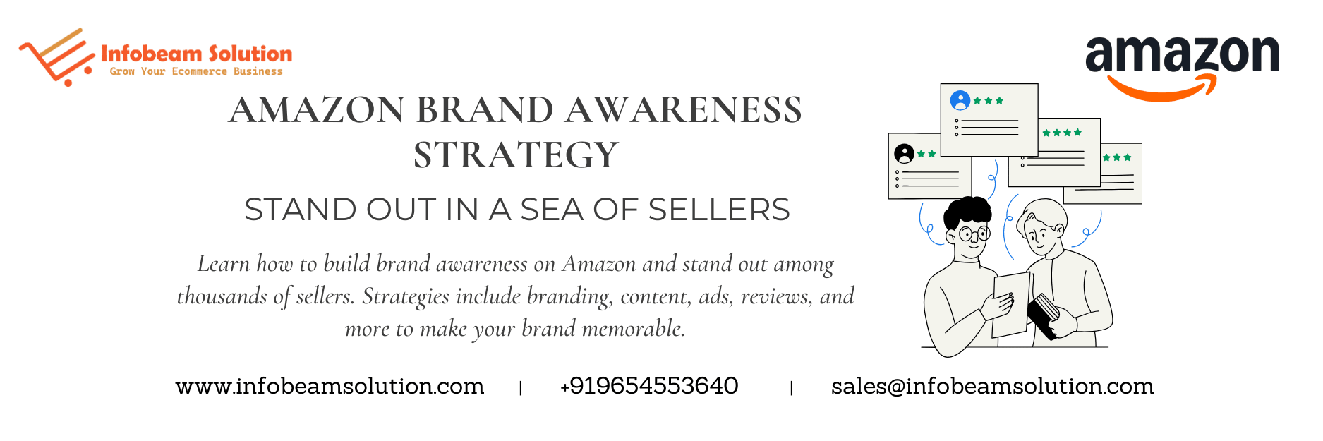 Amazon Brand Awareness Strategy, Infobeam Solution
