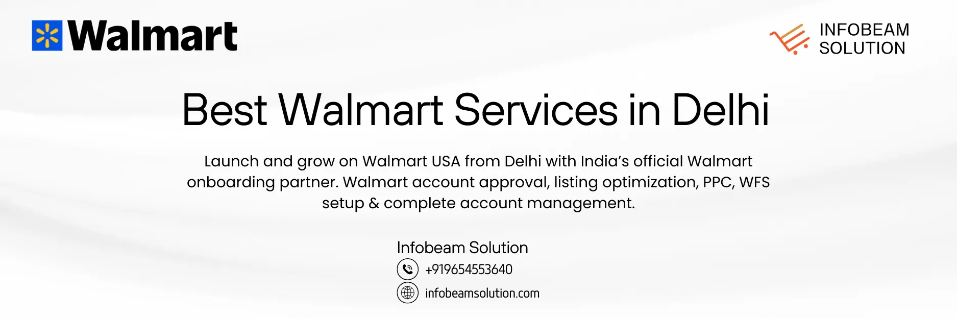 Best Walmart Services In Delhi, Infobeam Solution