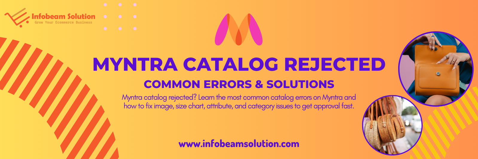 Myntra Catalog Rejected, Infobeam Solution