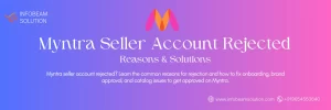 Myntra Seller Account Rejected