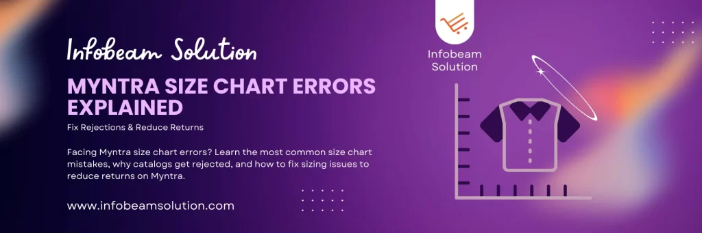 Myntra Size Chart Errors Explained, Infobeam Solution