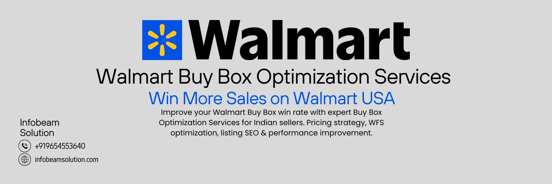 Walmart Buy Box Optimization Services
