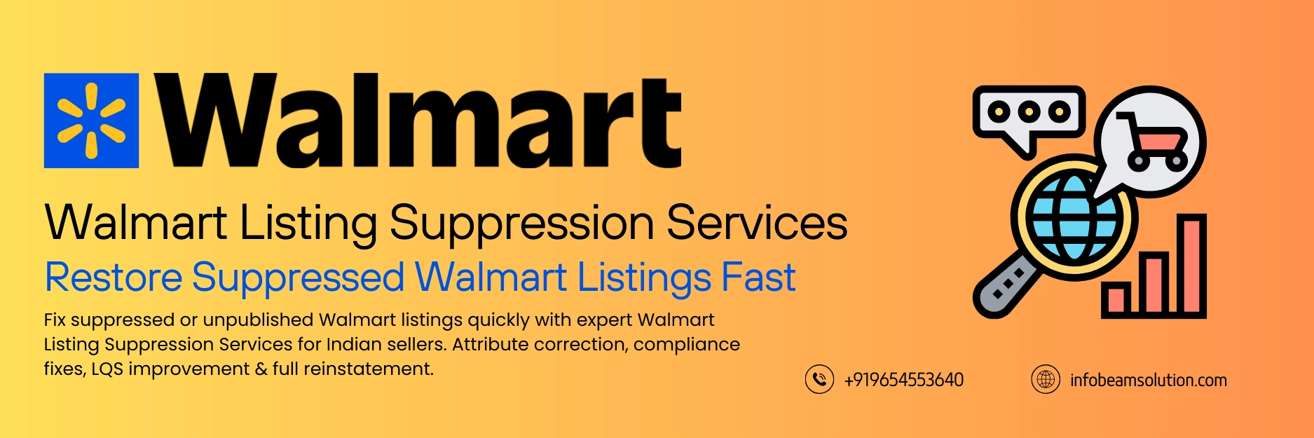 Walmart Listing Suppression Services
