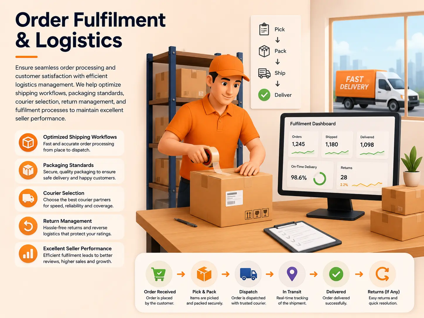 Order Fulfillment, Infobeam Solution