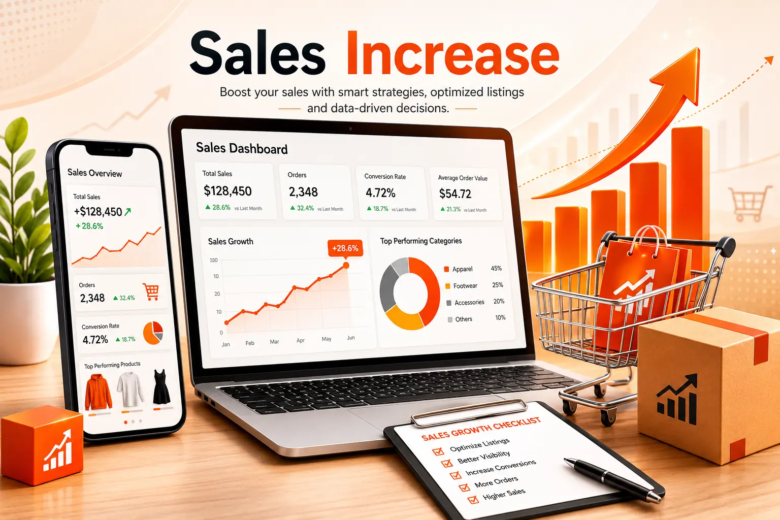 Best sales increase services